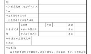 考生政审表填写 政审表模板